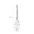 Axyaa Stainless Steel Egg Beater Mixer, Multifunctional Manual Whisk Kitchen Tool