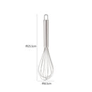 Axyaa Stainless Steel Egg Beater Mixer, Multifunctional Manual Whisk Kitchen Tool