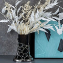 Axyaa Geometric Acrylic Glass Vase for Modern Flower Arrangement