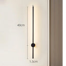 Axya LED Linear Wall Lamp for Bedroom, Creative Nordic Design