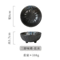Axyaa Retro Soy Sauce Dipping Plate Set - Commercial & Household Sauce Dish