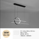 Axyaa Dimmable LED Chandelier for Kitchen Island & Dining, Minimalist Design