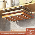 Axyaa Under Cabinet Basket Storage Shelf: Kitchen & Office Organizer