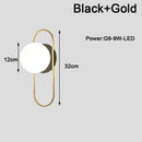 Nordic LED Wall Sconce with G9 Bulb for Bedroom & Living Room - Axyaa Brand