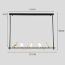 Axyaa Postmodern Bird Chandelier Wall Sconce Light for Hallway, Stairs, Bedroom