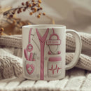 Axyaa Doctor Theme Ceramic Mug | Personalized Coffee Mug for Men and Women