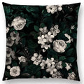 Axyaa Botanical Garden Floral Leaves Print Pillow Case Cover