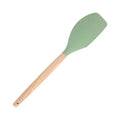 Axyaa Silicone Kitchen Utensils Set - Non-stick Cookware Spatula, Egg Beaters, Shovel & Wooden Handle