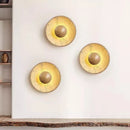 Axyaa Wabi Sabi Wall Lamp - Retro Medieval Style Creative Bedroom Hallway Living Room