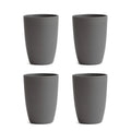 Axyaa Grey Plastic Cups - Set of 6