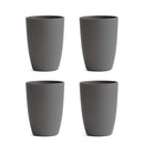 Axyaa Grey Plastic Cups - Set of 6