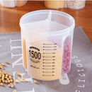Axyaa Multigrain Storage Container Dispenser Organizer for Kitchen