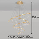 Axyaa LED Chandeliers Pendant Lamps for Modern Home Decor & Indoor Lighting