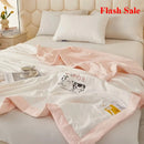 Axyaa Summer Cool Quilt | Single Bed | Machine Washable | Cotton Fill