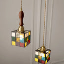 Axyaa Glass LED Hanging Light, Copper Socket, Modern Pendant Lamp