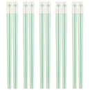 Axyaa Love Chopsticks Set - Colorful Korean Sushi Alloy Non-Slip Reusable with Storage Box