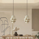 Nordic Cream Style LED Pendent Lamp for Bedroom and Dining Table - Axyaa