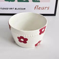 Axyaa Ceramic Rice Bowl | Small Household Dessert Soup Salad Oat Yogurt Breakfast Bowl