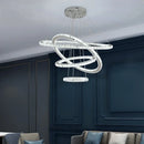 Axyaa Modern Crystal Ceiling Chandelier Light Fixture for Home Decor
