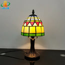 Axyaa Scandinavian Orchid Table Lamp | Small Glass Night Light for Bedroom and Cafe