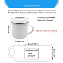 Axyaa Teacher's Day Enamel Handle Coffee Cup - Appreciation Gift for Educators