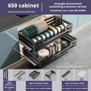 Axyaa Cabinet Pull-out Seasoning Storage Rack Drawer - Silent Damping Basket