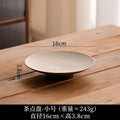 Axyaa Ceramic Fruit Plate with Wooden Storage Tray for Home Decor