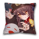 Genshin Impact Axyaa Pillow Cases - Klee Xiao Venti Hutao Anime Printed Pillowcases