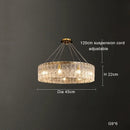 Axyaa Copper Chandelier: Elegant Minimalist Lighting for Living Room, Dining Room, Bedroom