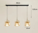 Axyaa Modern Ceiling Chandelier for Dining Room - Pendant Light Fixture for Living Room