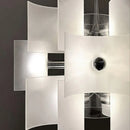Axyaa ETOIL LED Acrylic Chandelier White Square Light Fixture