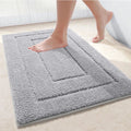 Axyaa Soft Velveteen Microfibre Bathroom Mats: Super Absorbent, Non-slip, Quick Dry Cats Home Decor Mats