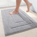 Axyaa Soft Velveteen Microfibre Bathroom Mats: Super Absorbent, Non-slip, Quick Dry Cats Home Decor Mats