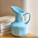 Axyaa Ceramic Vase Watering Can Ins Style Hydroponic Flower Vase Living Room Decor