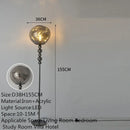 Axyaa Contemporary LED Floor Lamp for Luxury Living Spaces