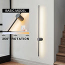 Axyaa Copper Black LED Wall Sconces Touch Dimmable Lighting Fixtures 8w-20w