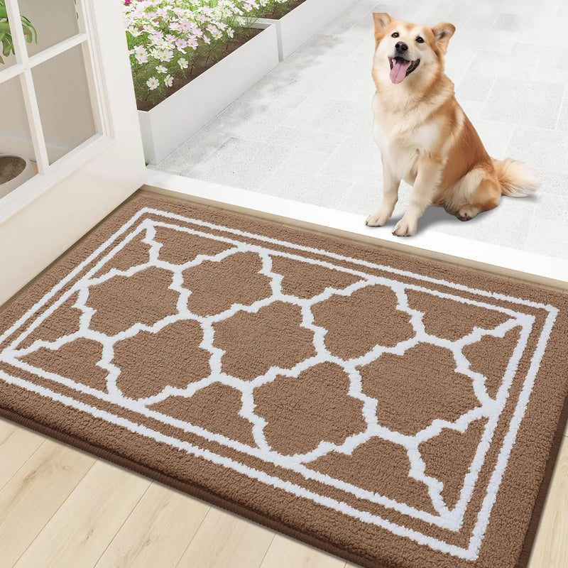Axyaa Non-Slip Solid Mat: 80x120cm Rug for Home, Kitchen, Living Room, Hallway