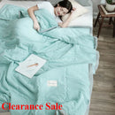 Axyaa Cotton Air Conditioning Quilt: Lightweight & Washable Summer Quilt