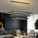 Axyaa Modern LED Chandelier Dining Room Pendant Lamps - Nordic Style Lighting Fixtures