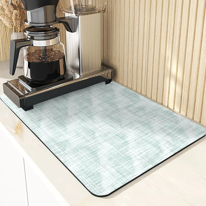 Axyaa Stripe Coasters: Stylish Non-Slip Table Mat & Absorbent Placemat
