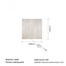 Axyaa Square LED Wall Sconce Light for Minimalist Home Decor