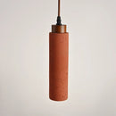 Axyaa Retro Red Stone Industrial Pendant Chandelier