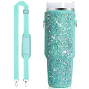 Axyaa 40oz Tumbler Sleeve with Adjustable Strap and Pocket