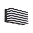 Axyaa Modern Stripe Entrance Wall Lamp for Outdoor Staircase, Balcony, Garden, Terrace