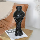 Axyaa Creative Arm Vase Decoration for Aesthetic Room Floral Arrangement