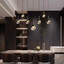 Axyaa Modern Pendant Light - Indoor LED Chandelier for Dining Room and Living Room