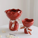 Axyaa Home Living Room Cerc Vase: Premium Feel, Stable Mood Light, Luxury Decor