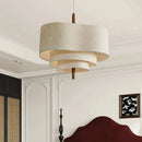 Axyaa Medieval Fabric Chandelier: Creative Pendant Light for Home Decoration, Living Room Lighting