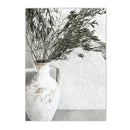 Scandinavian Green Leaves Reeds Posters Boho Wall Art Axyaa Canvas Prints