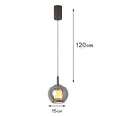 Axyaa Modern LED Pendant Chandeliers for Dining Room, Hanging Ceiling Lights for Indoor Lighting.